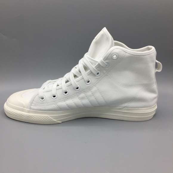 adidas Originals Nizza RF Hi Cloud White Size 13 - Picture 2 of 5